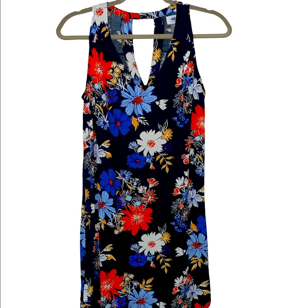 Old Navy Sleeveless Floral Summer Dress M Tall